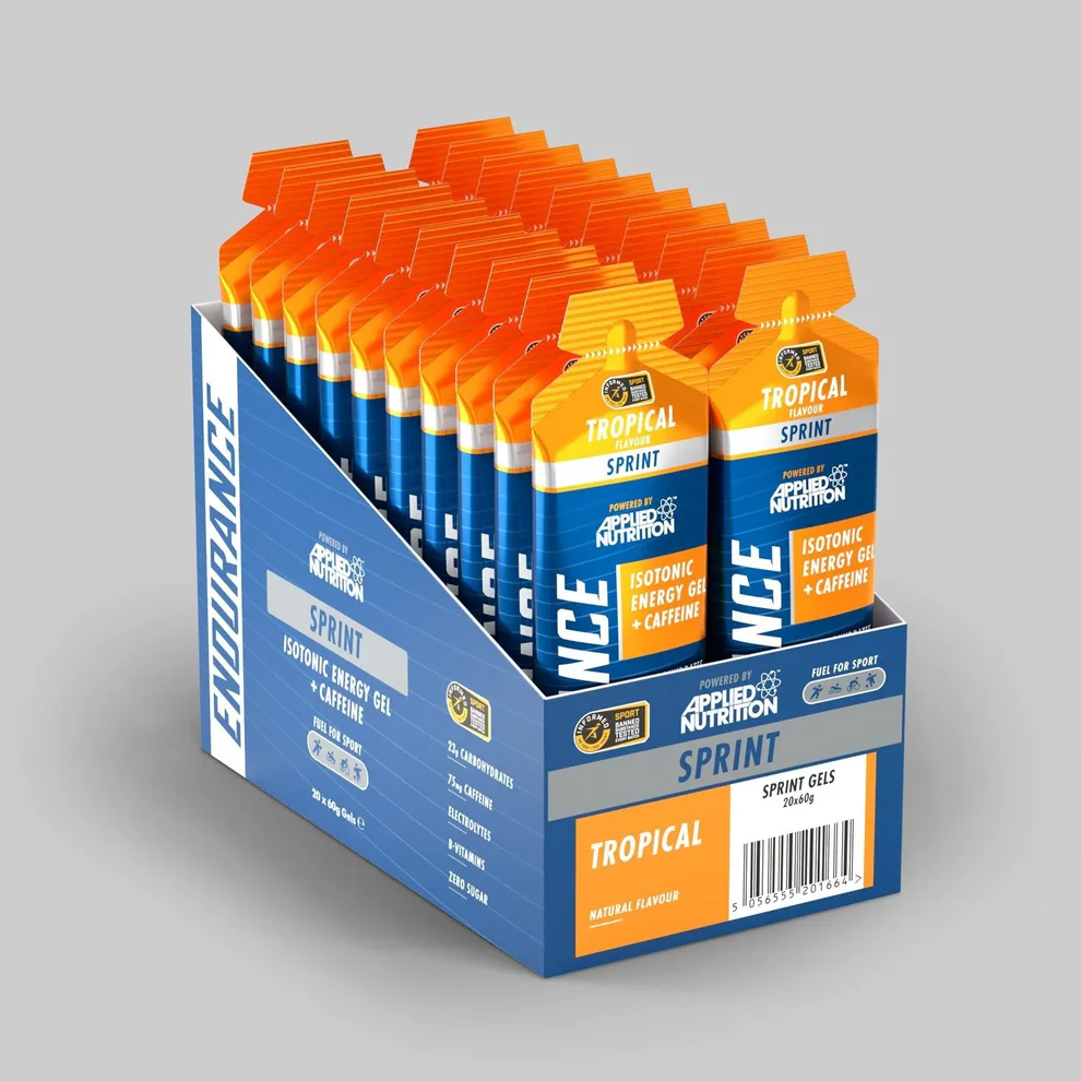 Sprint Isotonic Energy Gel + Caffeine 60g Orange