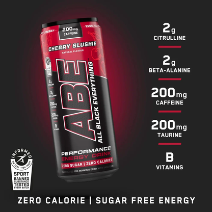 ABE Performance Can 330ml Cherry Slushie