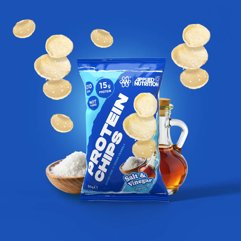 Protein Chips 50g 7-pack Salt & Vinegar