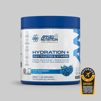 Hydration+ Poeder 240g Blue Raspberry