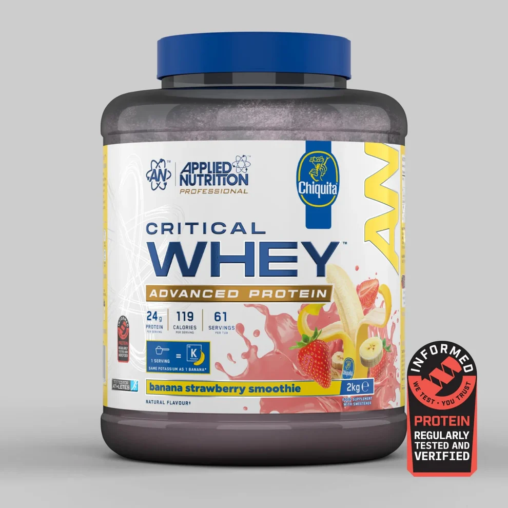 Critical Whey 2kg Chiquita Banana & Strawberry