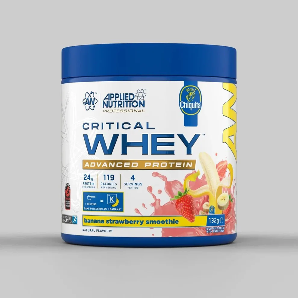 Critical Whey 132g Trial-Pack Chiquita Banana & Strawberry