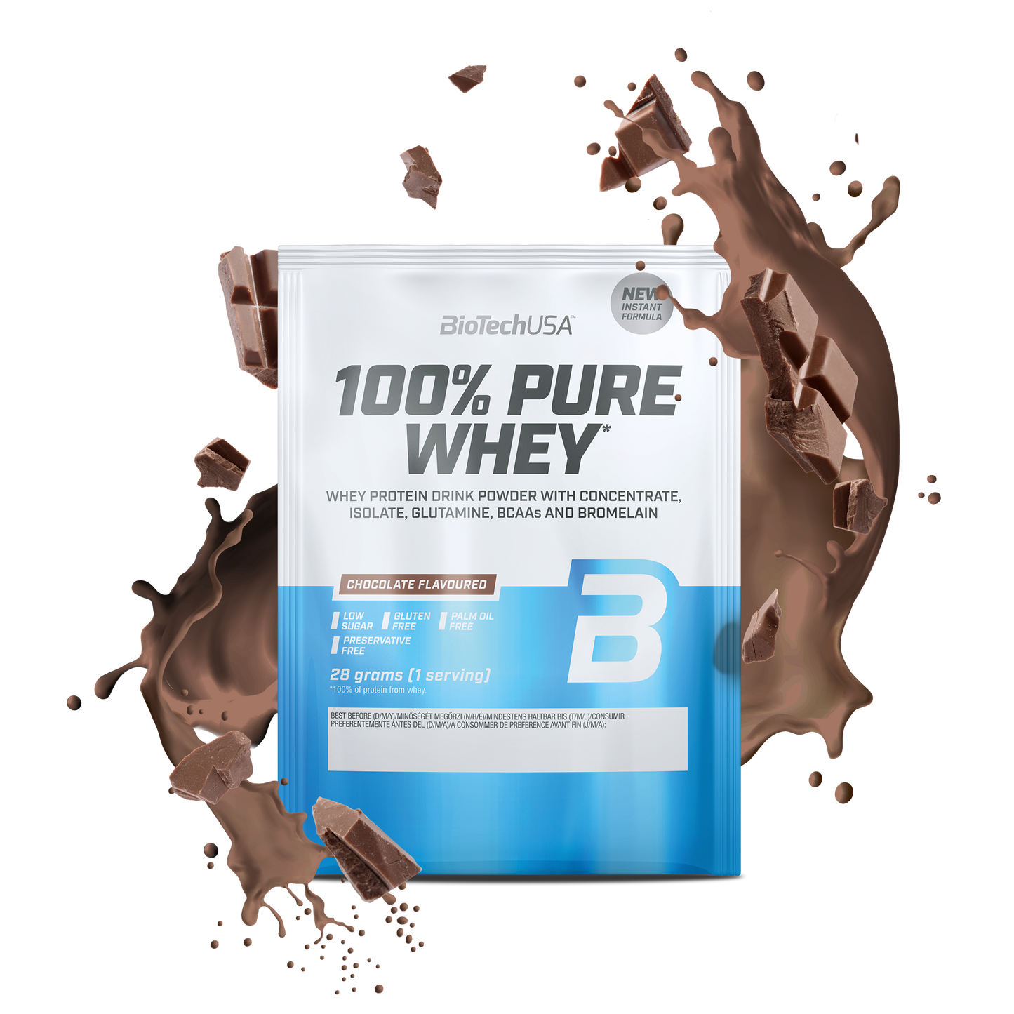 100% Pure Whey 28g Rich Chocolate