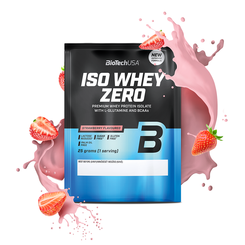 Iso Whey Zero 25g Sachet Aardbei