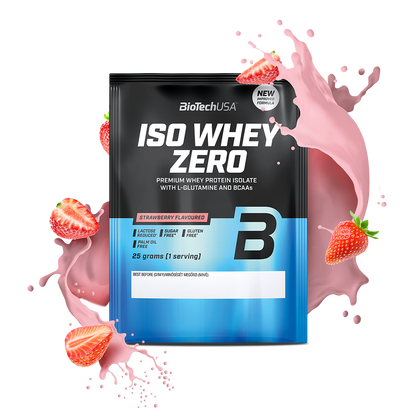 Iso Whey Zero 25g Sachet Aardbei