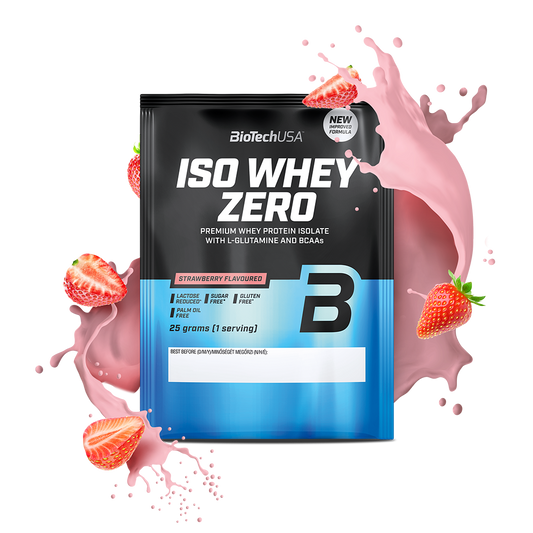 Iso Whey Zero 25g Sachet Aardbei