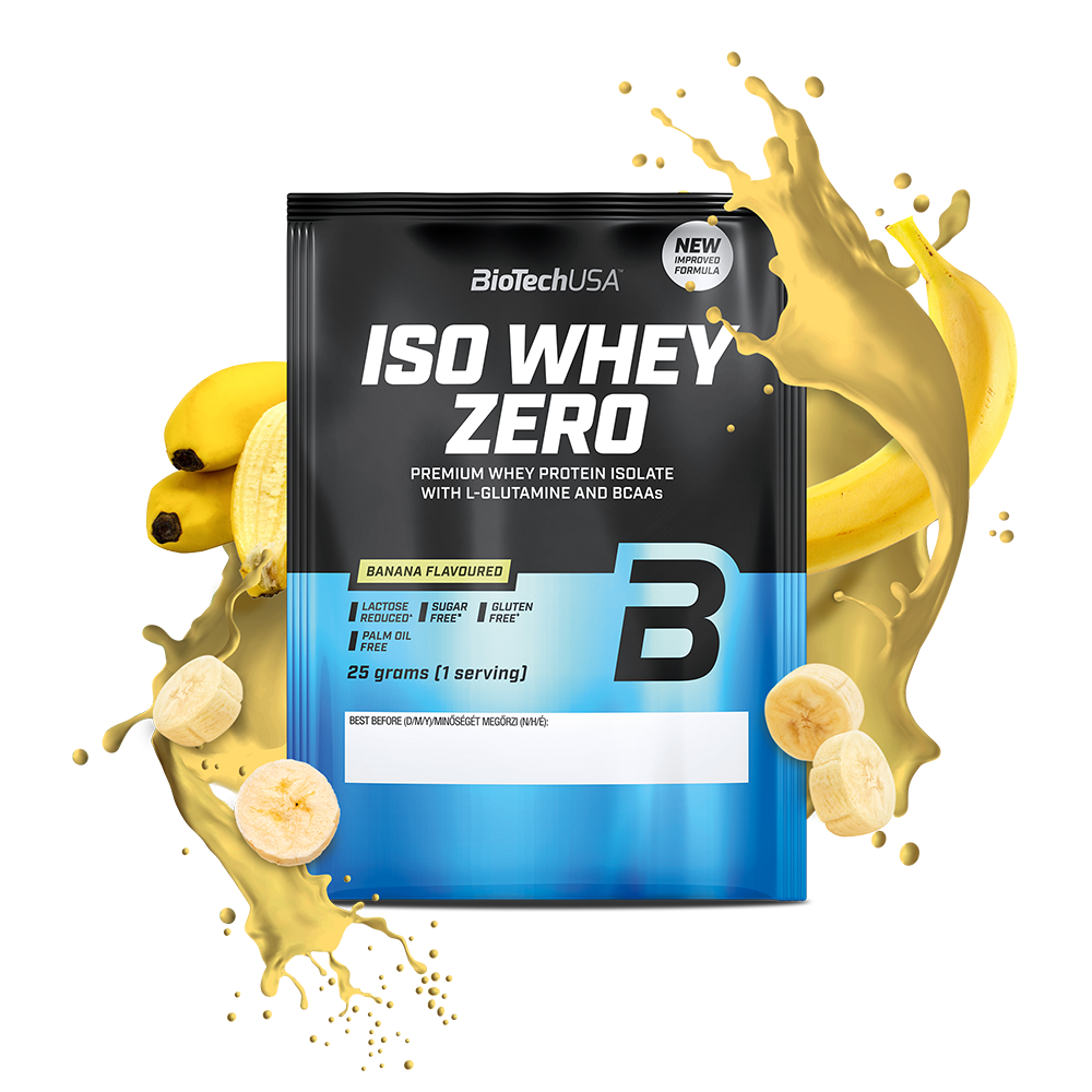 Iso Whey Zero 25g Sachet Banaan