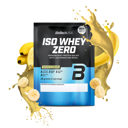 Iso Whey Zero 25g Sachet Banaan