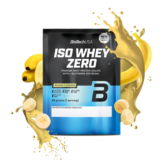 Iso Whey Zero 25g Sachet Banaan