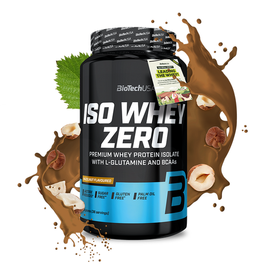Iso Whey Zero 908g Hazelnoot