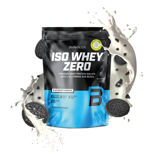 Iso Whey Zero 454g Zwart Biscuit