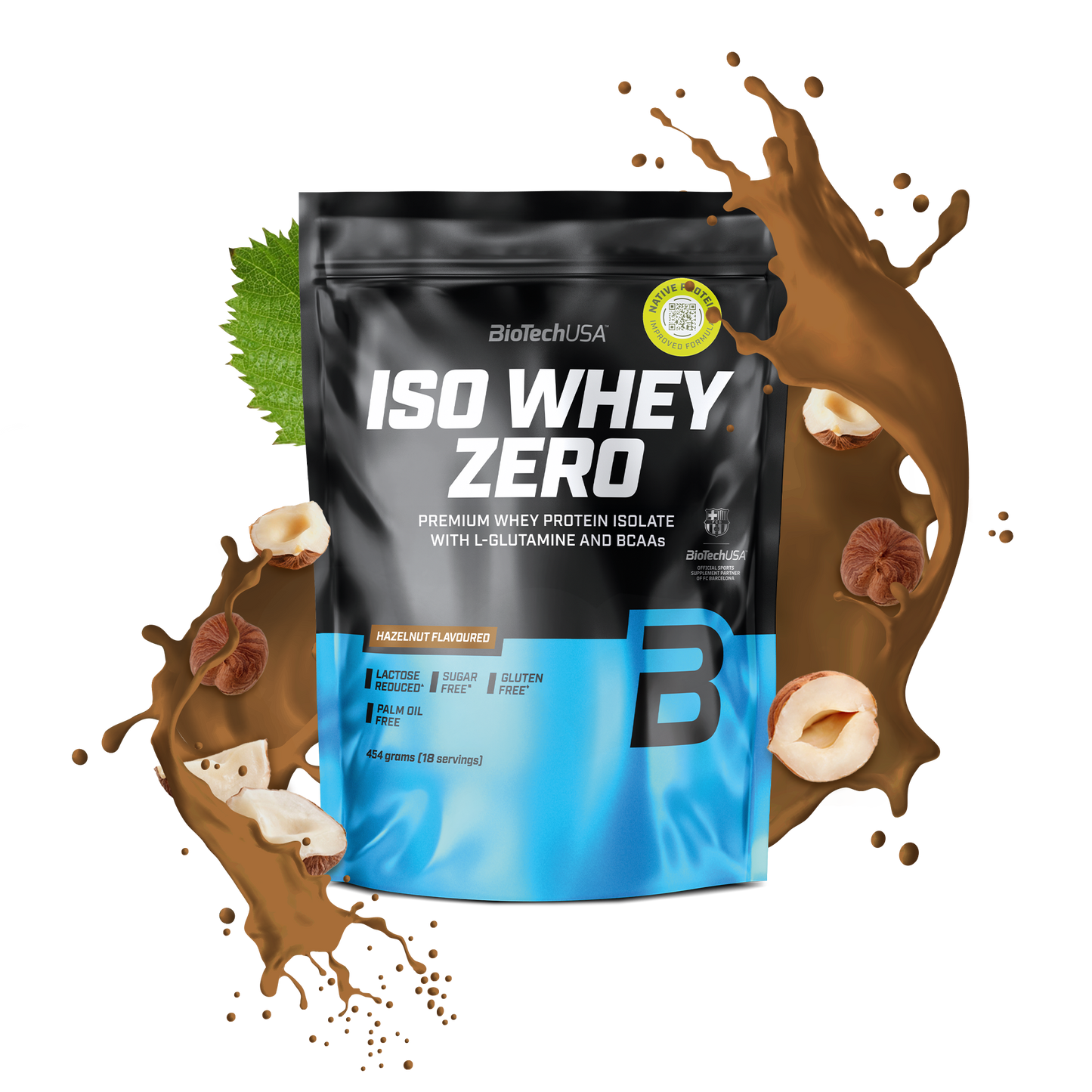 Iso Whey Zero 454g Hazelnoot
