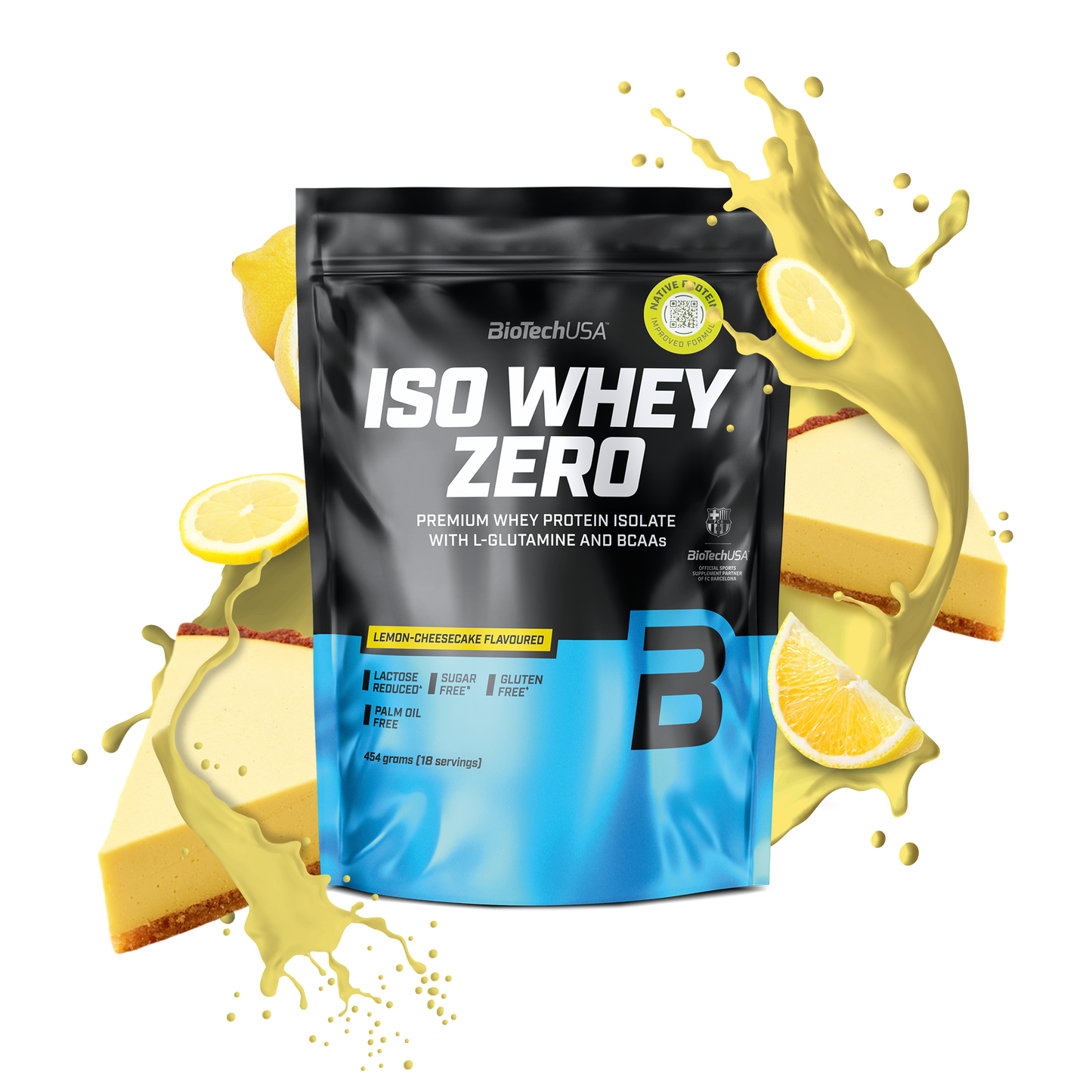 Iso Whey Zero 454g Lemon Cheesecake