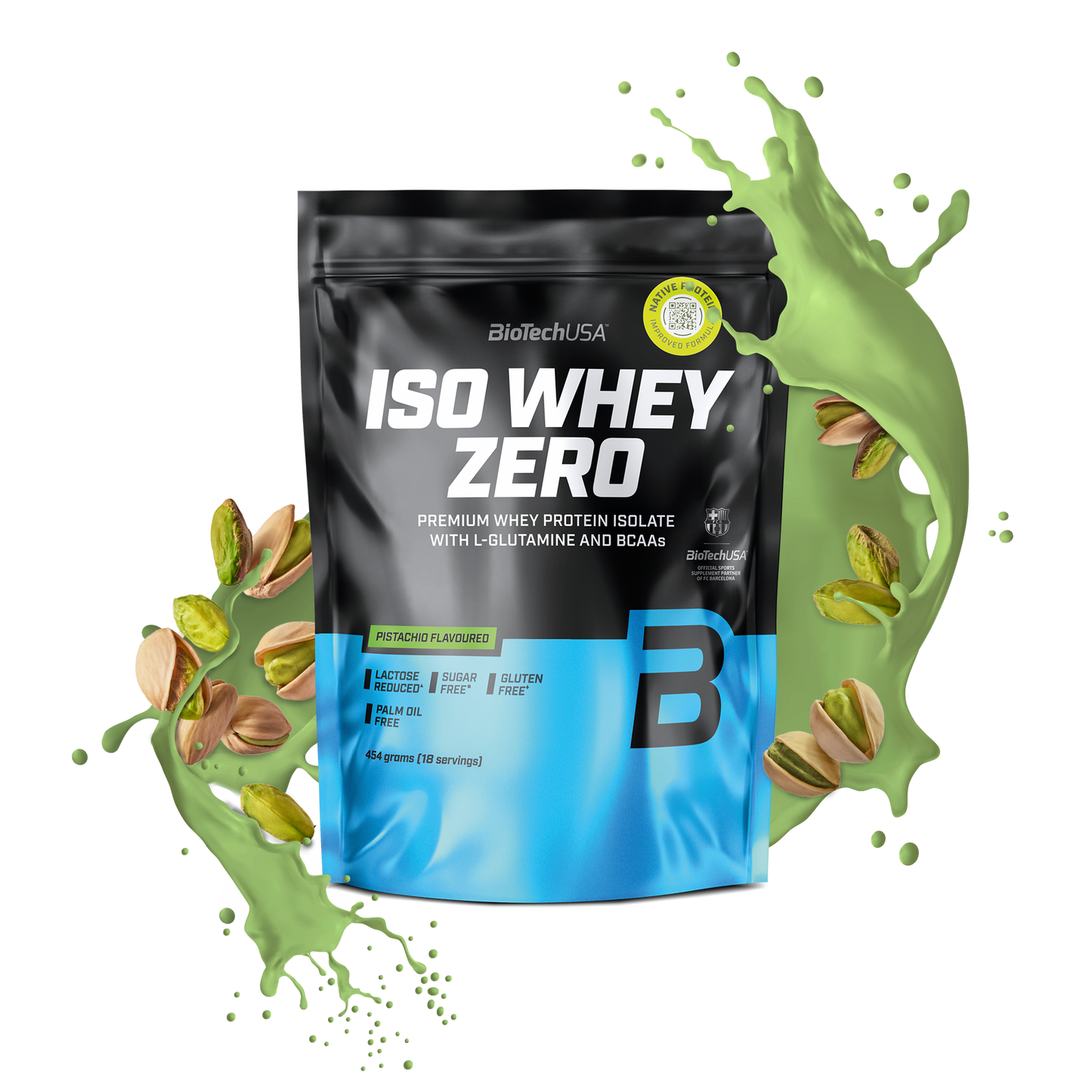 Iso Whey Zero 454g Pistache