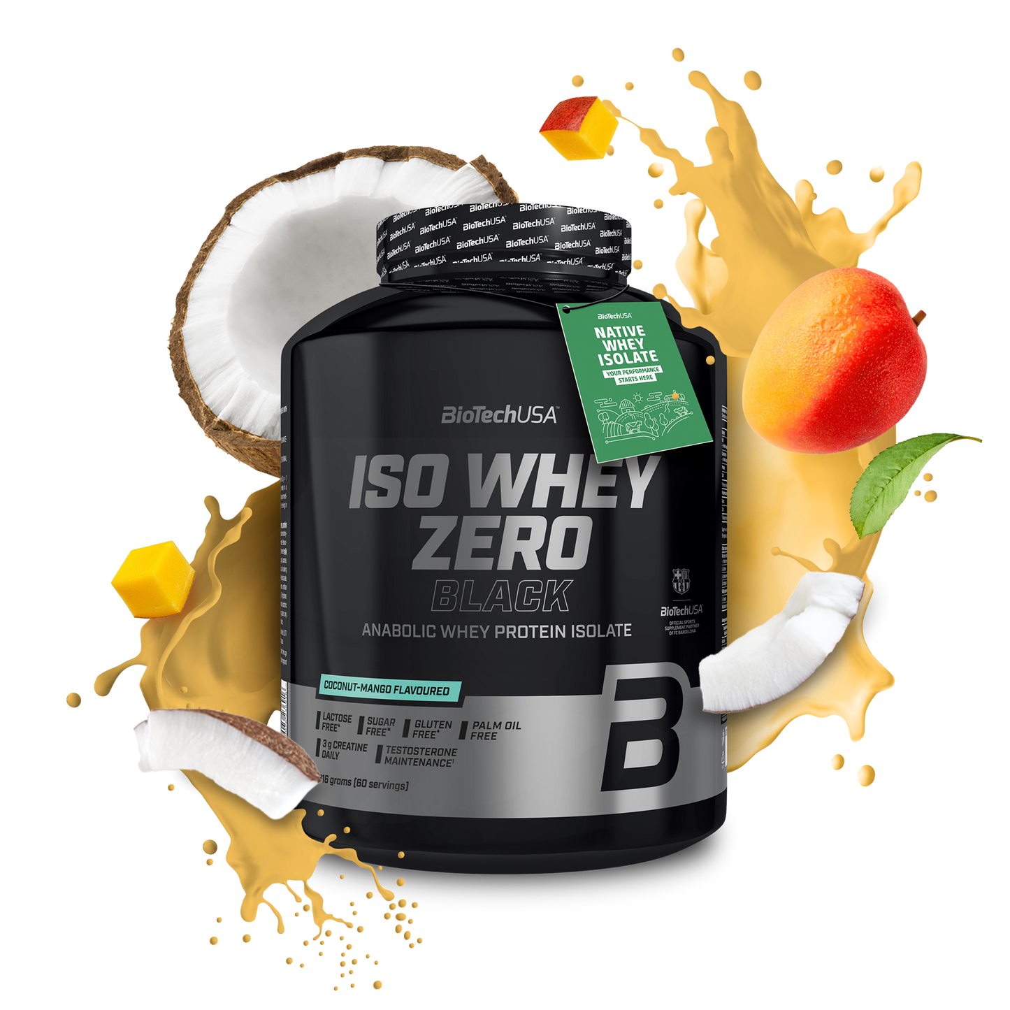 Iso Whey Zero Black 1816g Kokos-Mango