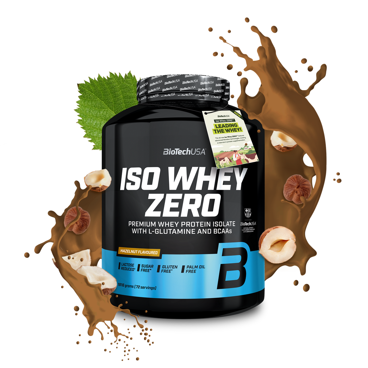 Iso Whey Zero 1816g Hazelnoot
