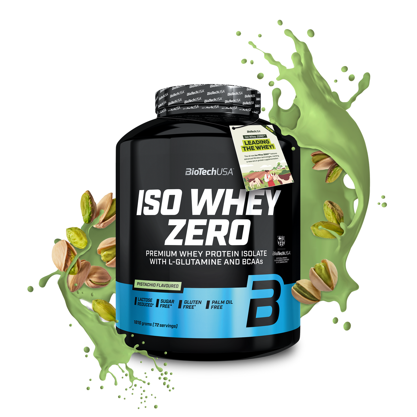 Iso Whey Zero 1816g Pistache