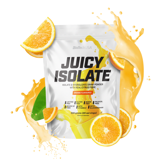 Juicy Isolate 500g Sinaasappel