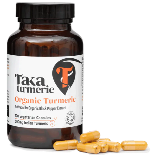 Biologisch Kurkuma | 120 Capsules | Taka Turmeric