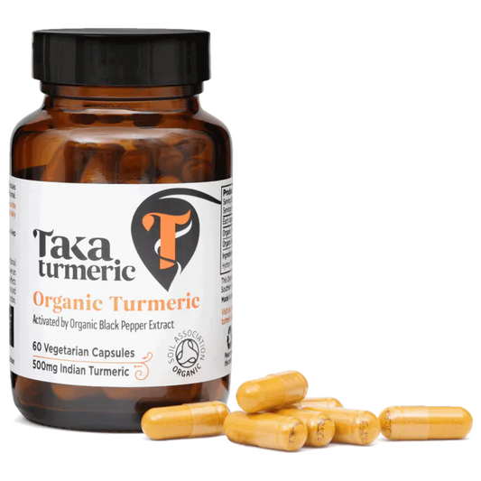Biologisch Kurkuma | 60 Capsules | Taka Turmeric