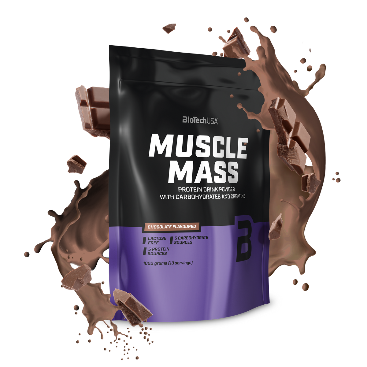 Muscle Mass 1000g Chocolade