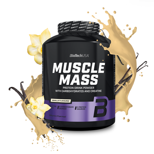 Muscle Mass 4000g Vanille