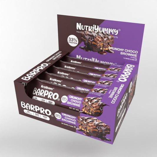 BarPro Crunchy Choco Brownie 720 g (doos van 12)