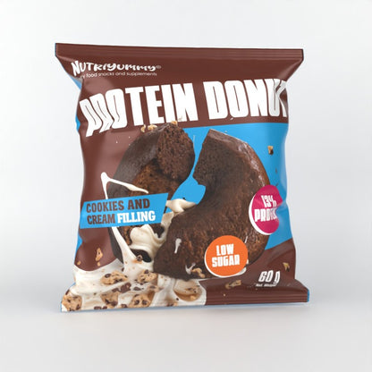 Protein Donut Cookies & Cream 480 g (doos van 8)