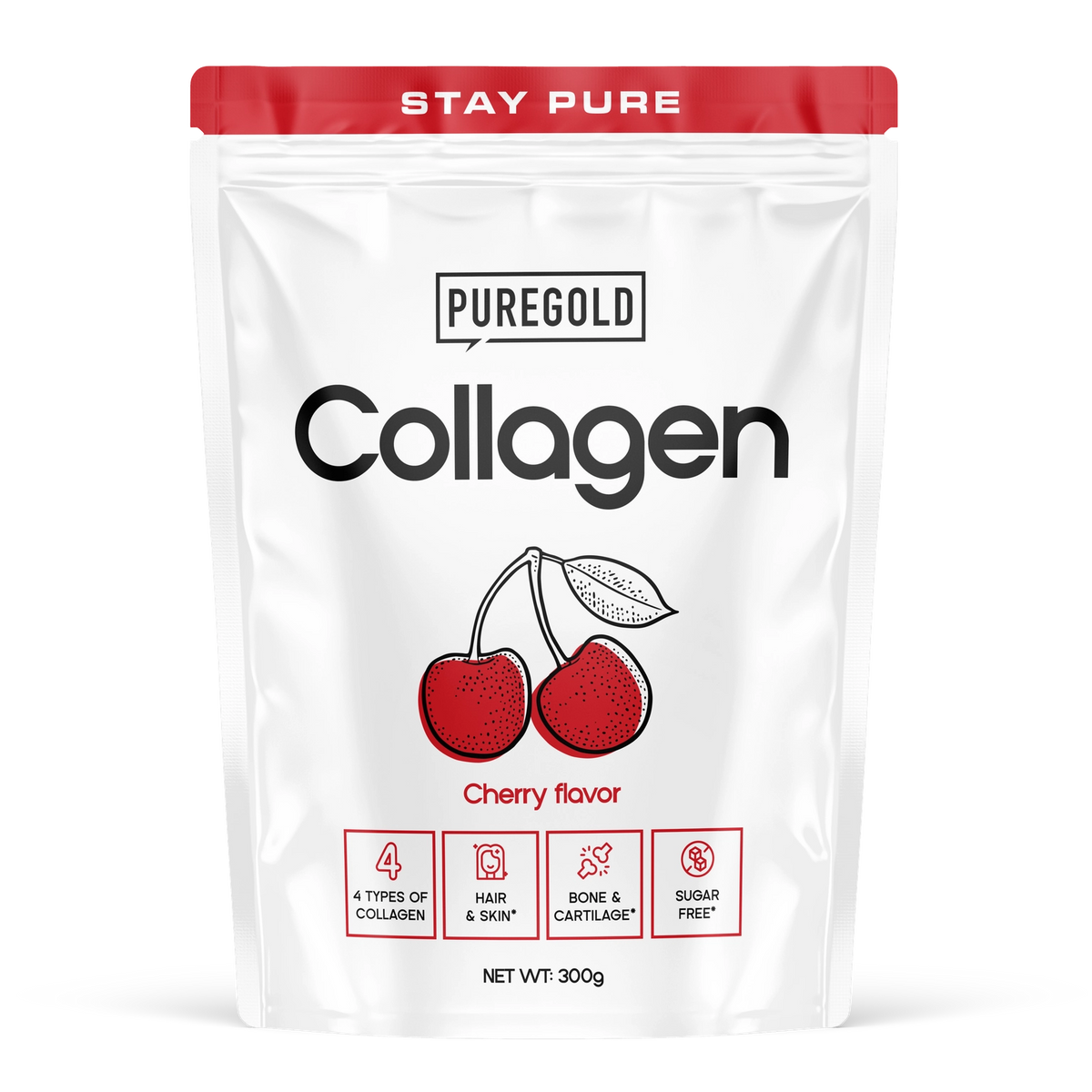 Bovine Collagen Cherry 300g