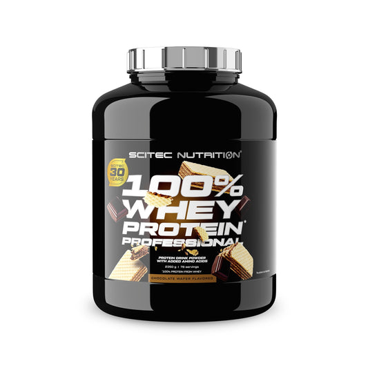 Scitec Nutrition 100% Whey Protein Professional 2350g Chocolade Wafel