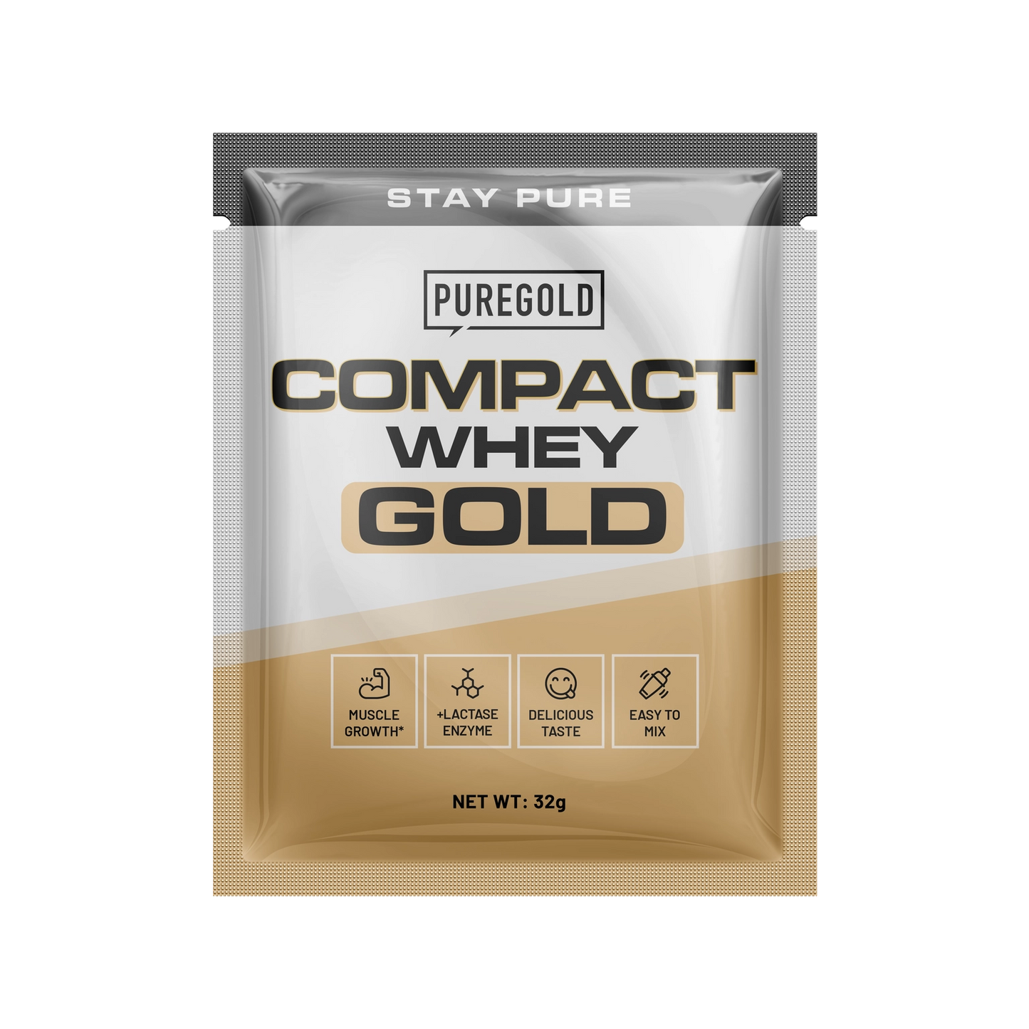 Compact Whey Gold Dubai White Chocolate 32g