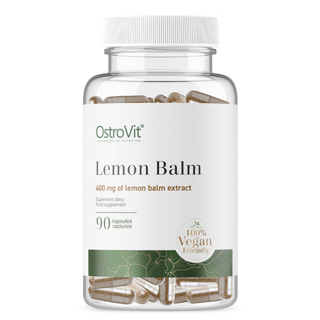 Citroenmelisse | Lemon Balm | Vegan | 90 Capsules | 400 mg | OstroVit